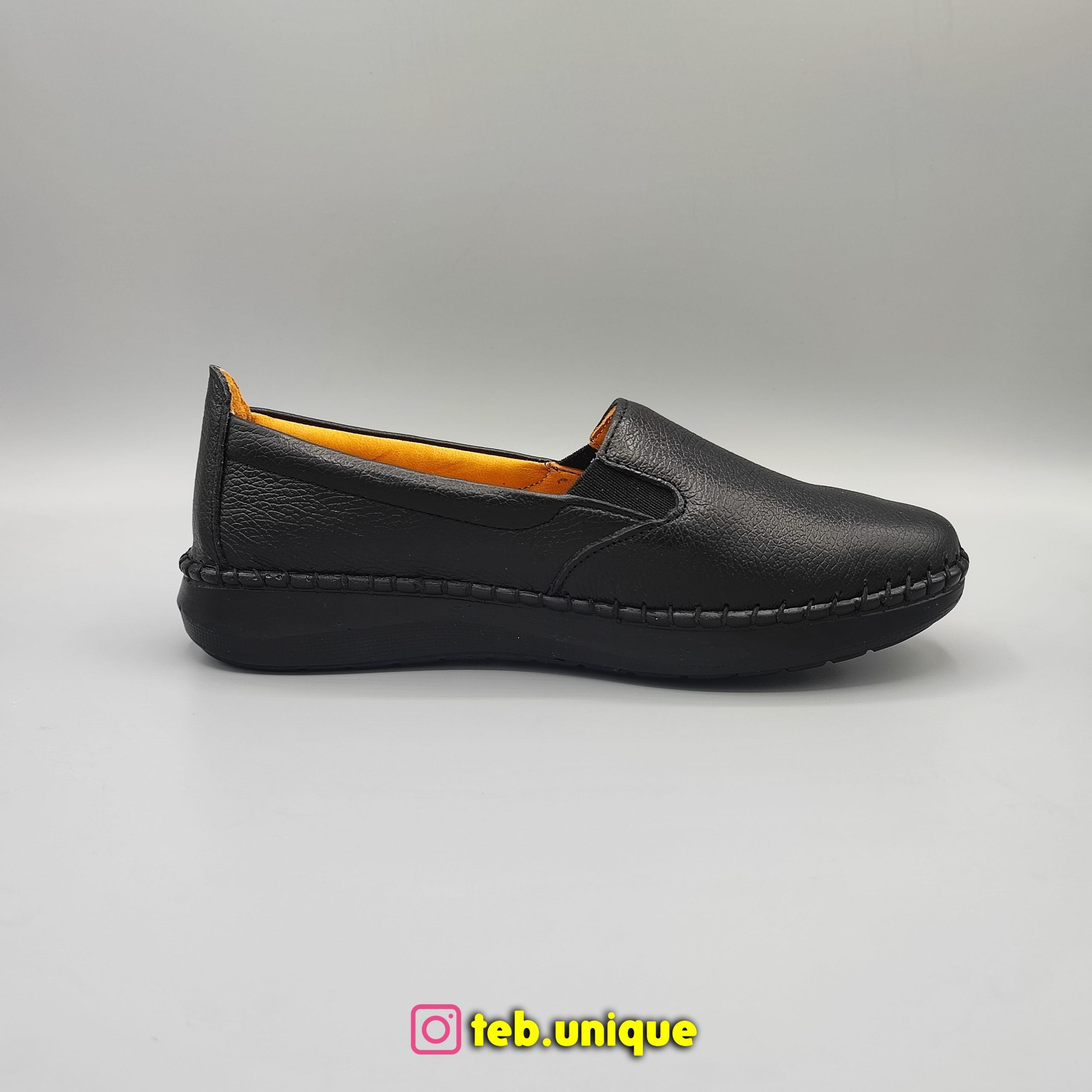 Natural leather medical shoes2