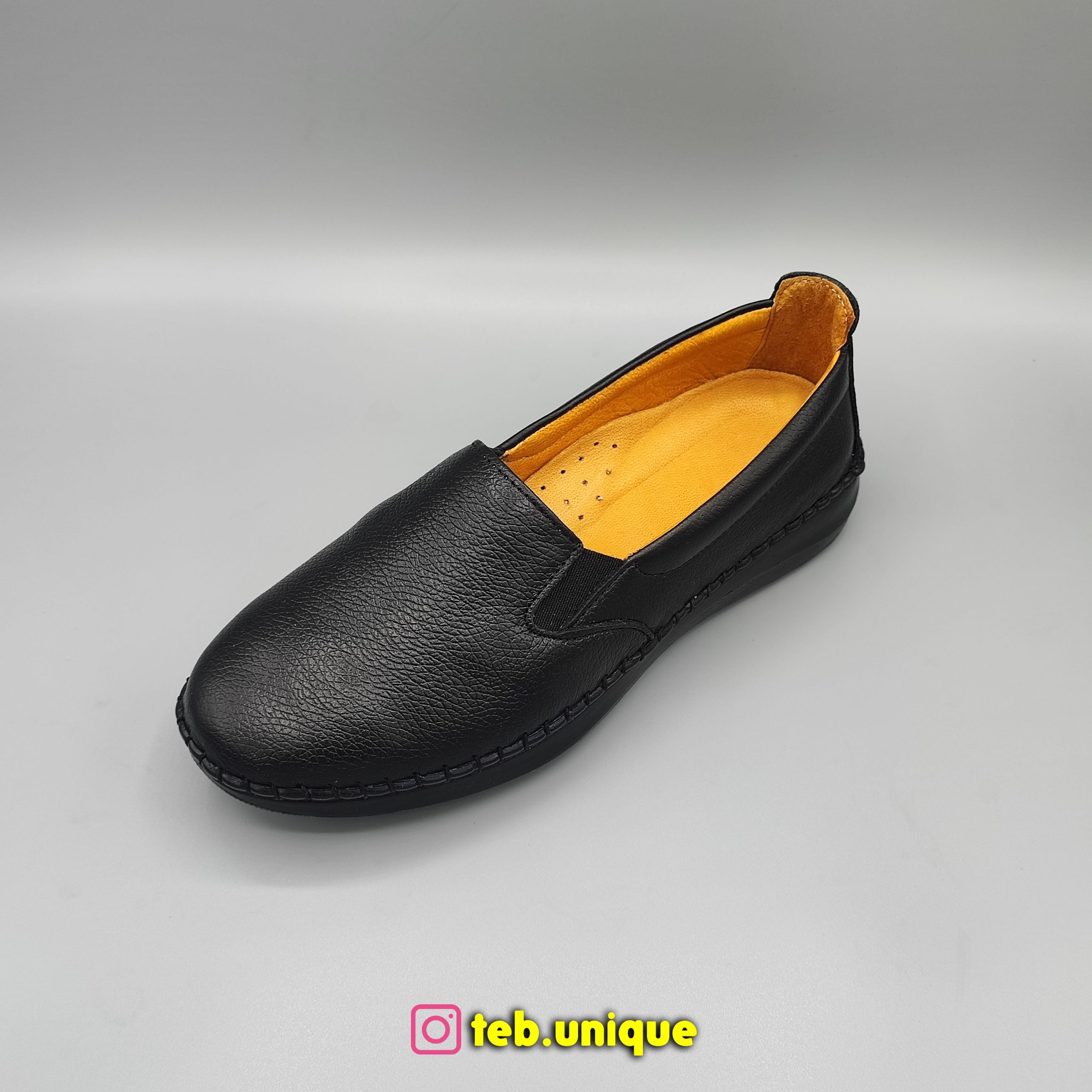 Natural leather medical shoes4